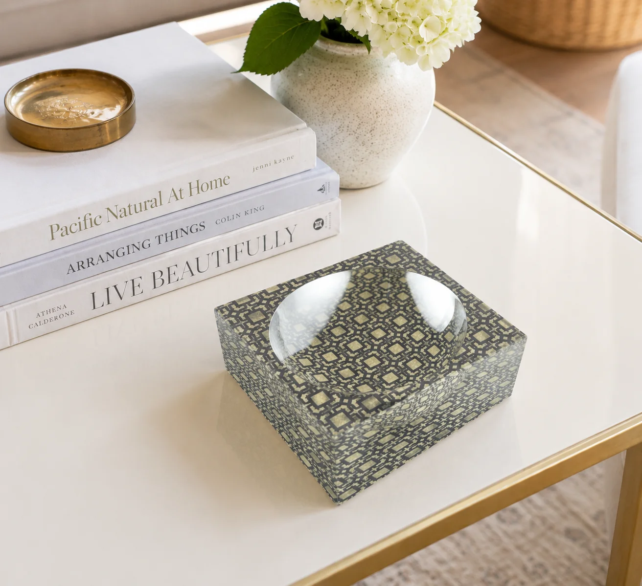 Acrylic Bowl, Aura Lattice – Maven Home Acrylic Bowl, Aura Lattice - 5