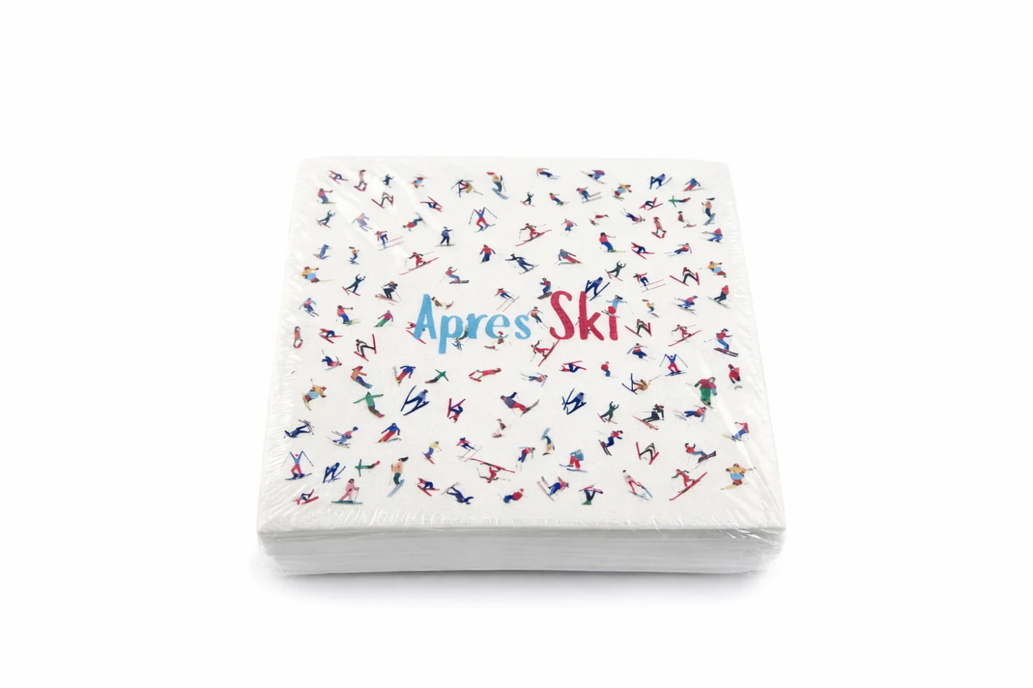 Linen-Feel Cocktail Napkins, Apres Ski – Maven Home Linen-Feel Cocktail Napkins, Apres Ski - 7