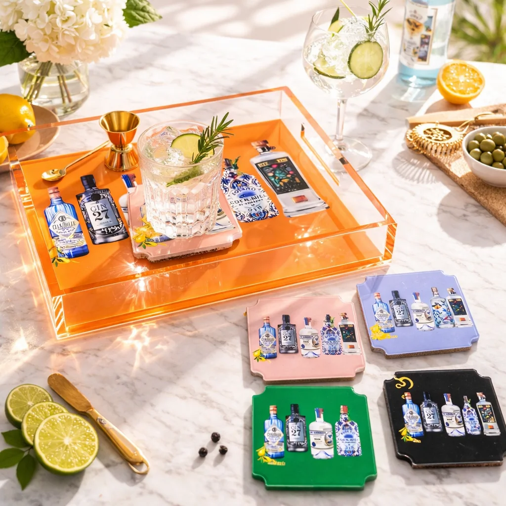 Boxed Coaster Set, Have a Drink – Maven Home Boxed Coaster Set, Have a Drink - 6
