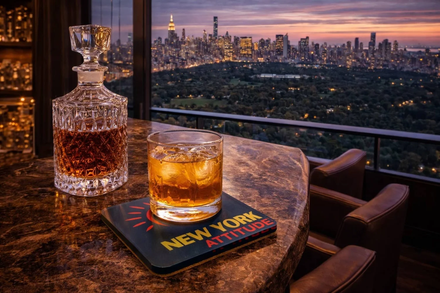 Acrylic Coaster, New York – Maven Home Acrylic Coaster, New York - 3