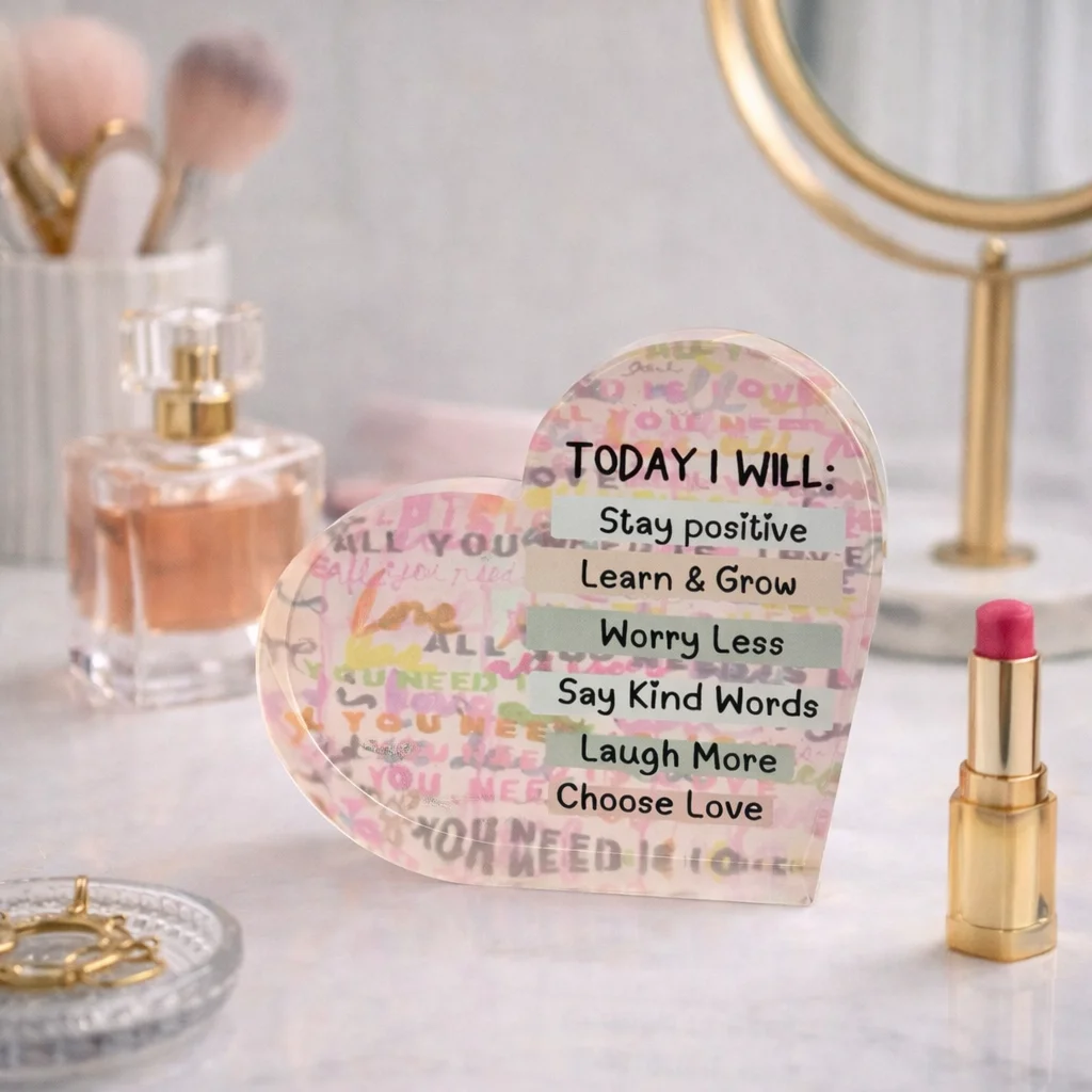 Desk Object, Stay Positive – Maven Home Desk Object, Stay Positive
