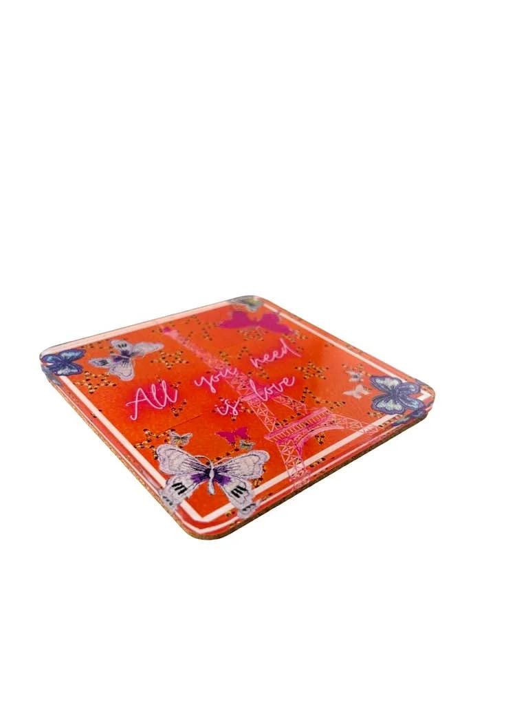 Acrylic Love Coaster, All You Need – Maven Home Acrylic Love Coaster, All You Need - 6
