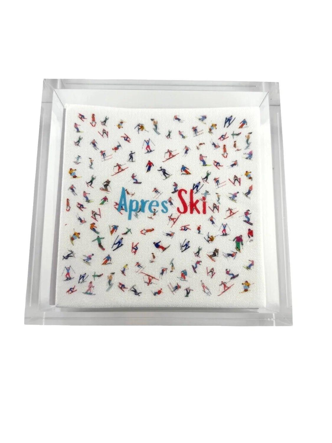 Linen-Feel Cocktail Napkins, Apres Ski – Maven Home Linen-Feel Cocktail Napkins, Apres Ski - 9