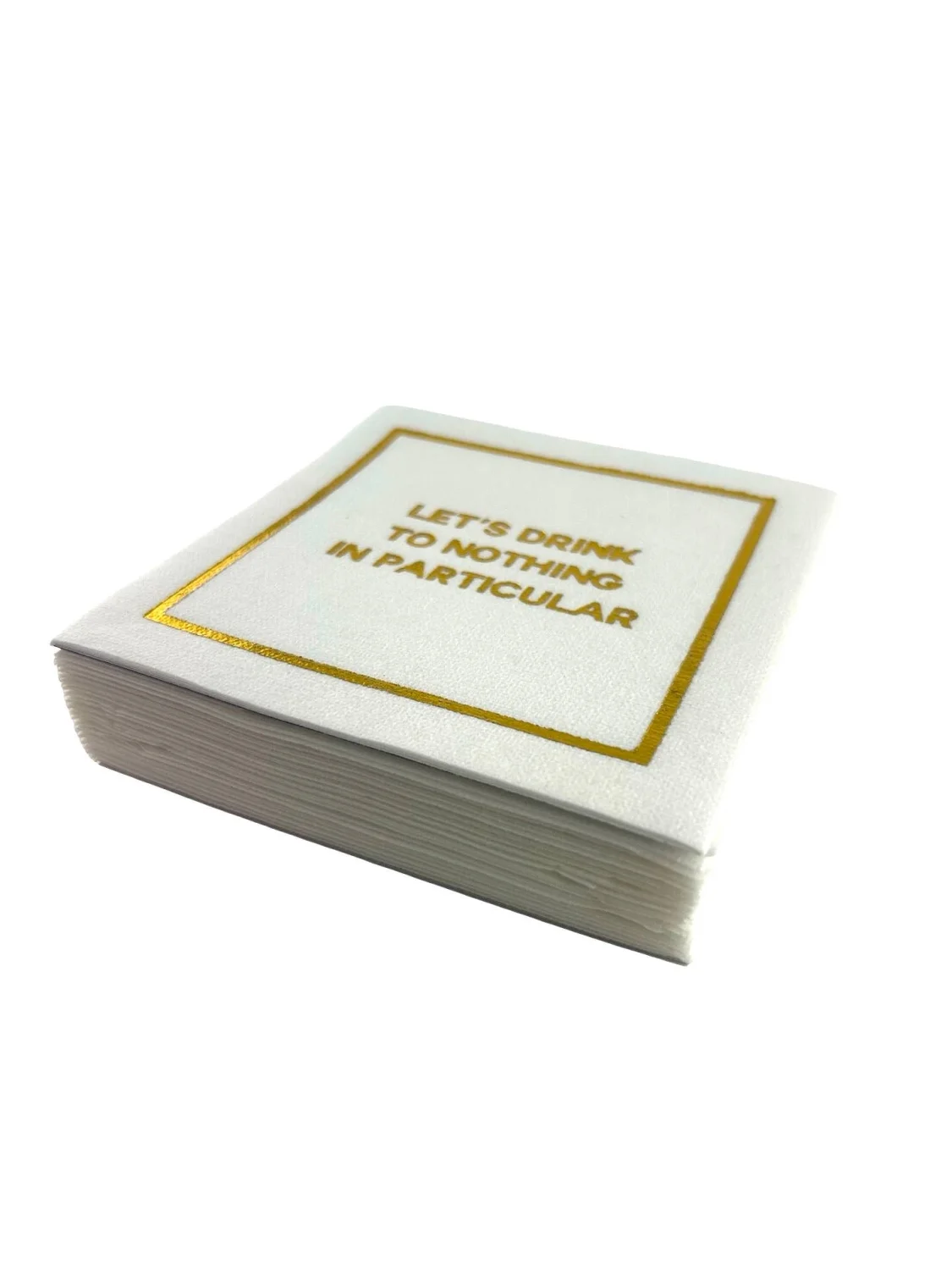 Linen-Feel Cocktail Napkins, Let's Drink – Maven Home Linen-Feel Cocktail Napkins, Let's Drink - 8