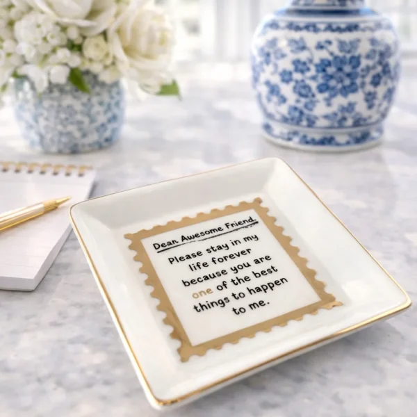 Trinket Dish, Dear Awesome Friend