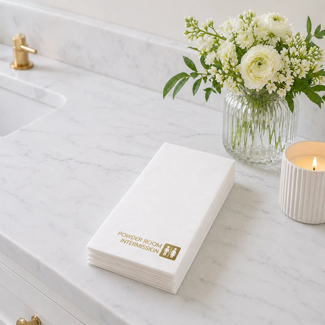 Guest Towel Napkins, Powder Room – Maven Home Guest Towel Napkins, Powder Room
