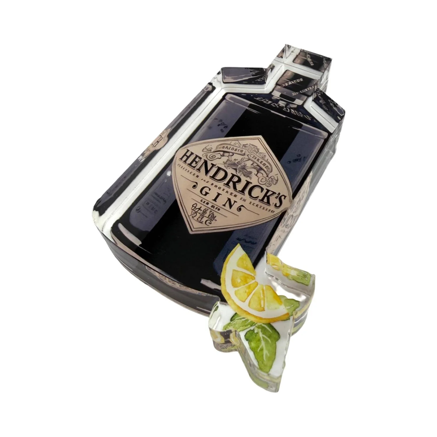 Acrylic Napkin Weight, Lemon Cocktail – Maven Home Acrylic Napkin Weight, Lemon Cocktail - 6