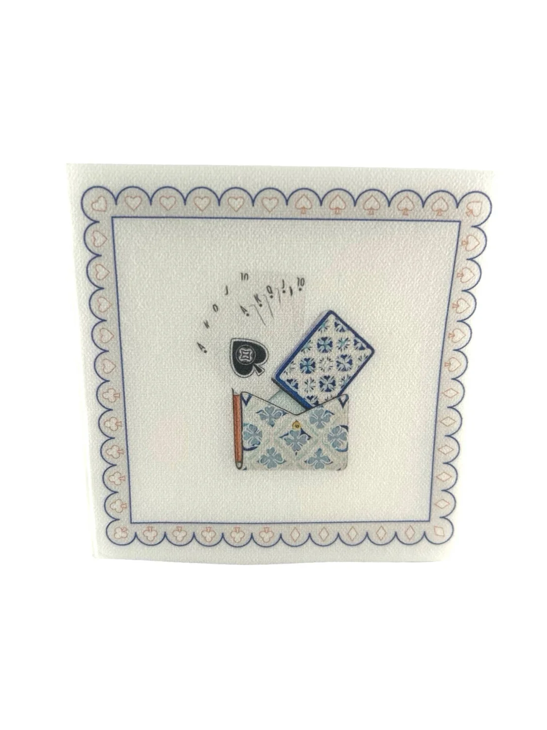 Linen-Feel Cocktail Napkins, Card Game – Maven Home Linen-Feel Cocktail Napkins, Card Game - 5
