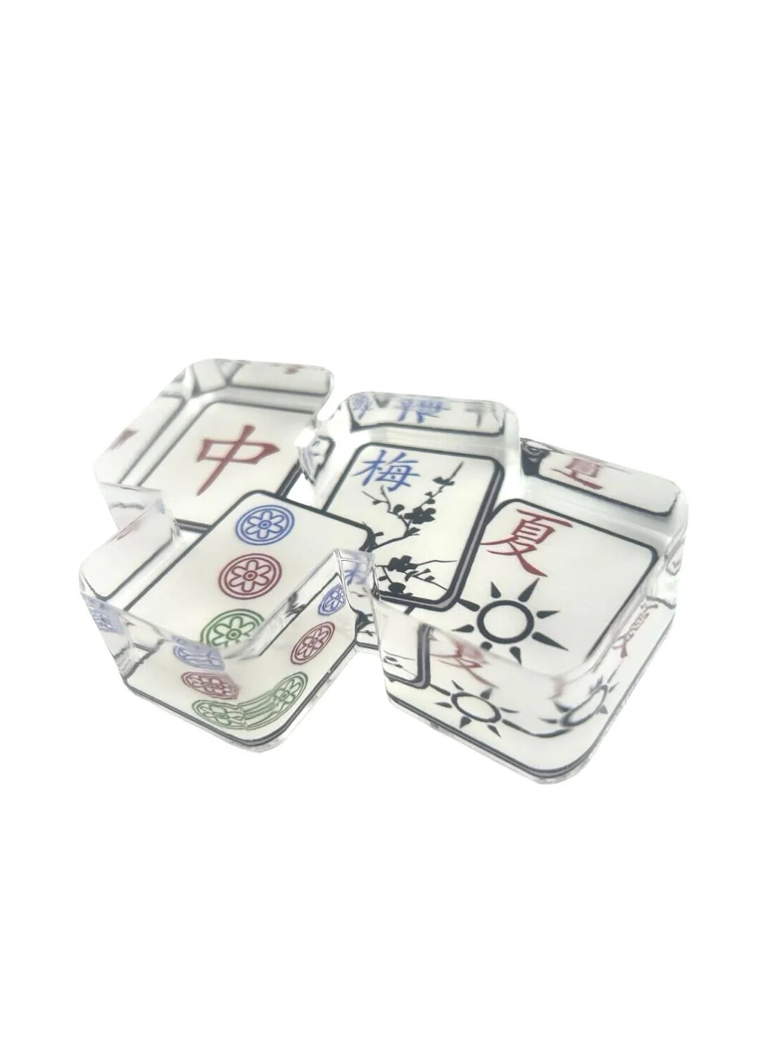 Acrylic Napkin Weight, Mahjong – Maven Home Acrylic Napkin Weight, Mahjong - 5