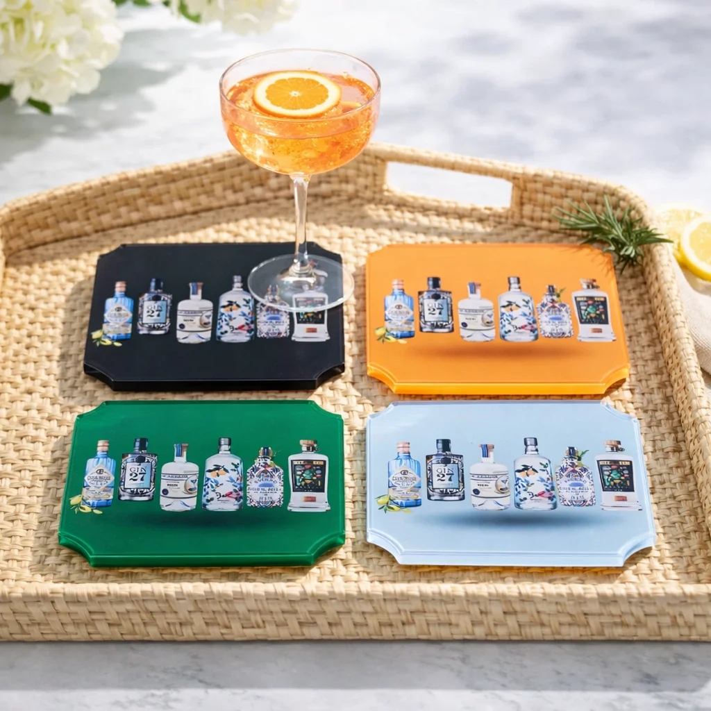 Boxed Coaster Set, Have a Drink – Maven Home Boxed Coaster Set, Have a Drink