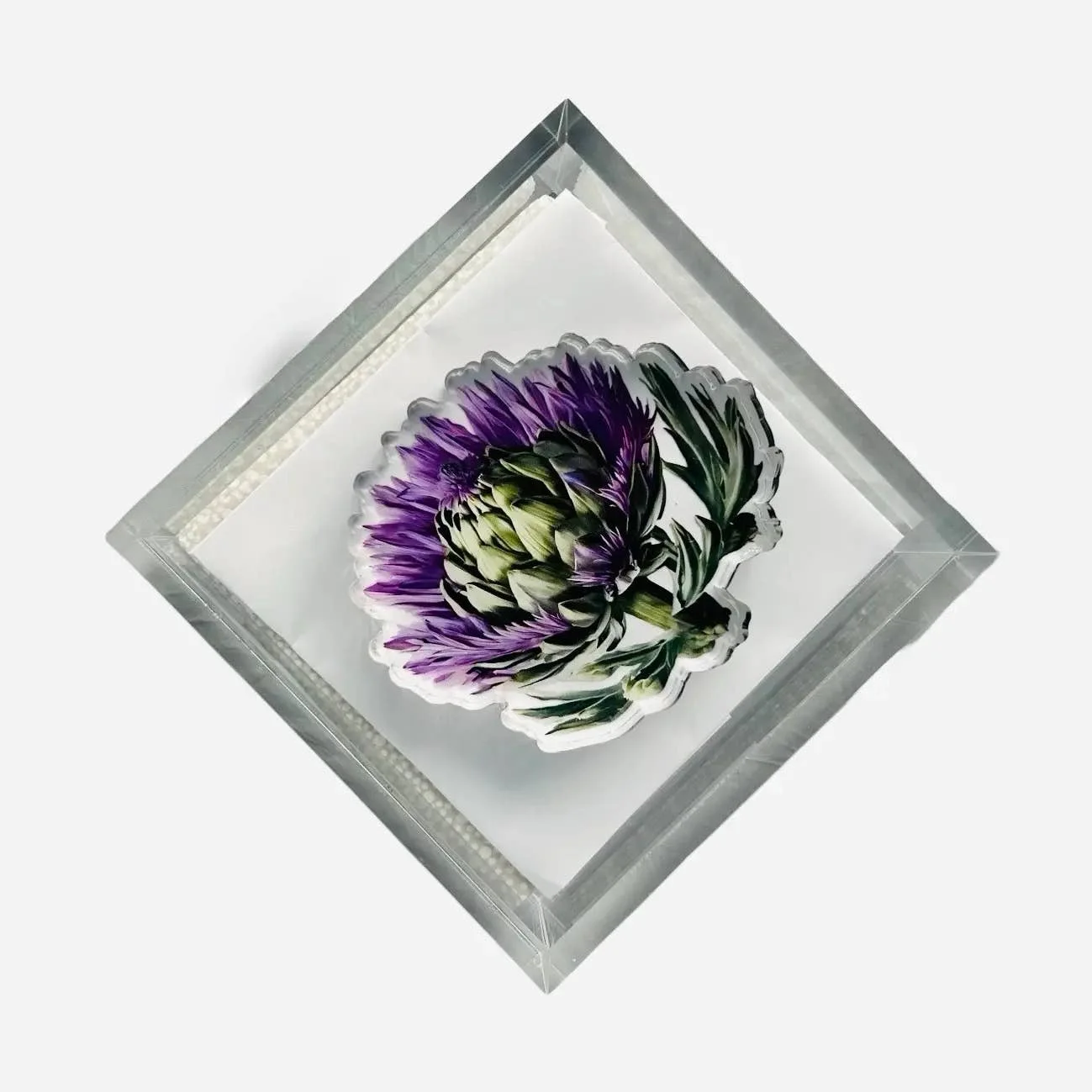 Acrylic Napkin Weight, Artichoke – Maven Home Acrylic Napkin Weight, Artichoke - 2