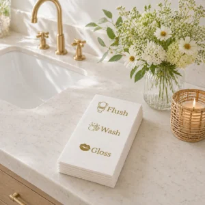 Guest Towel Napkins, Wash & Gloss