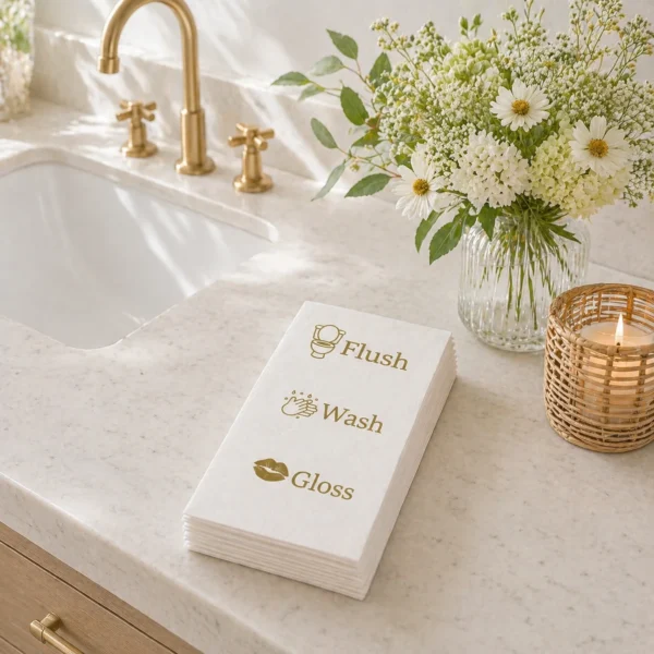 Guest Towel Napkins, Wash & Gloss