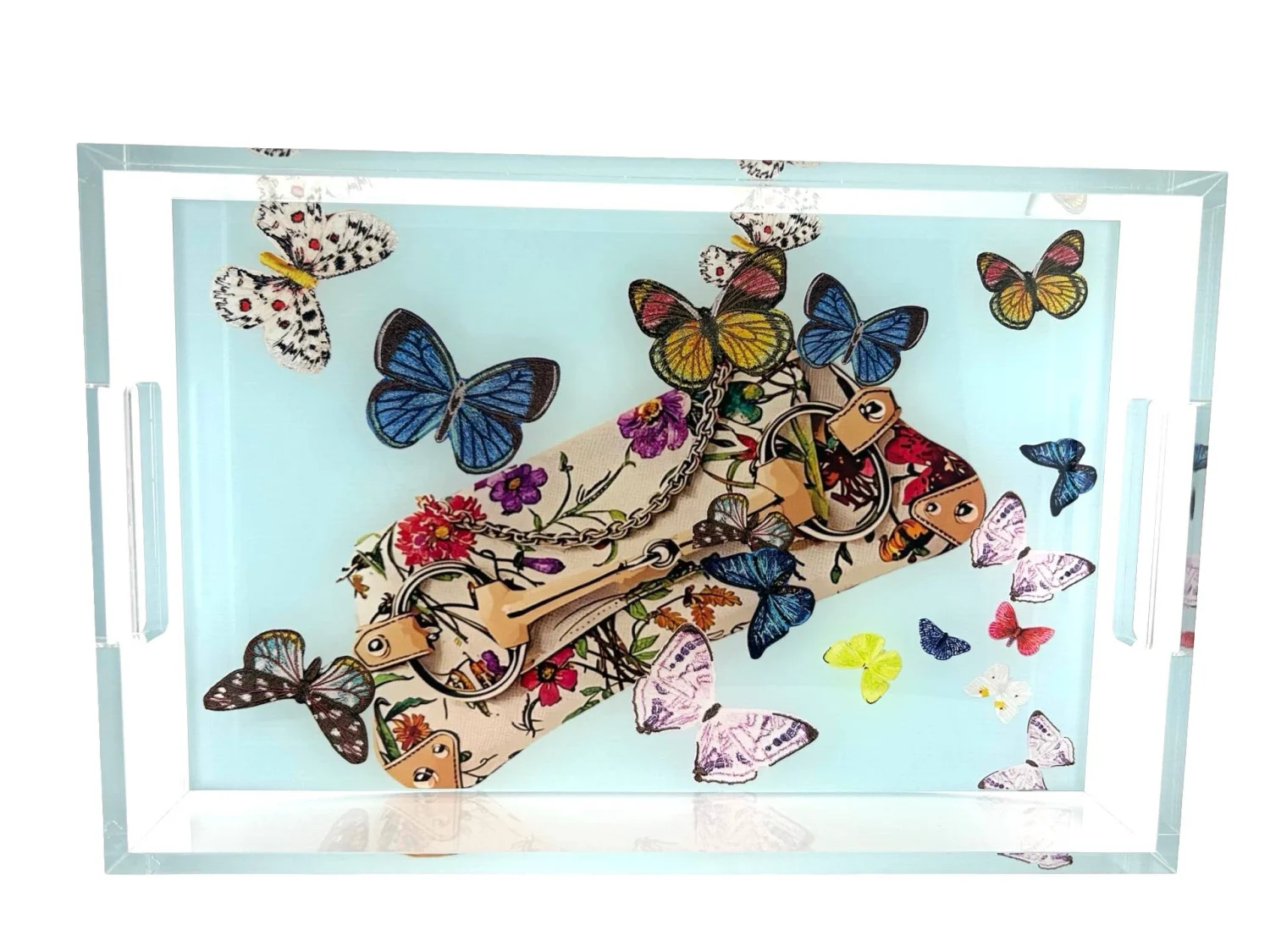 Acrylic Vanity Tray, Take Flight – Maven Home Acrylic Vanity Tray, Take Flight - 2