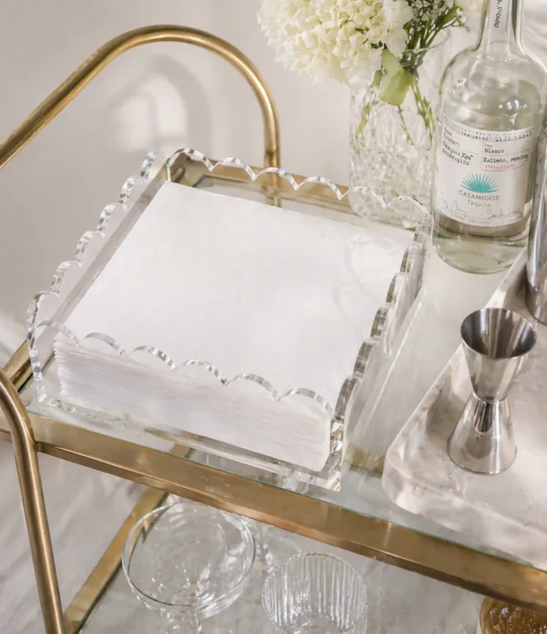 Napkin Holder - Lunch/Dinner- Scallop