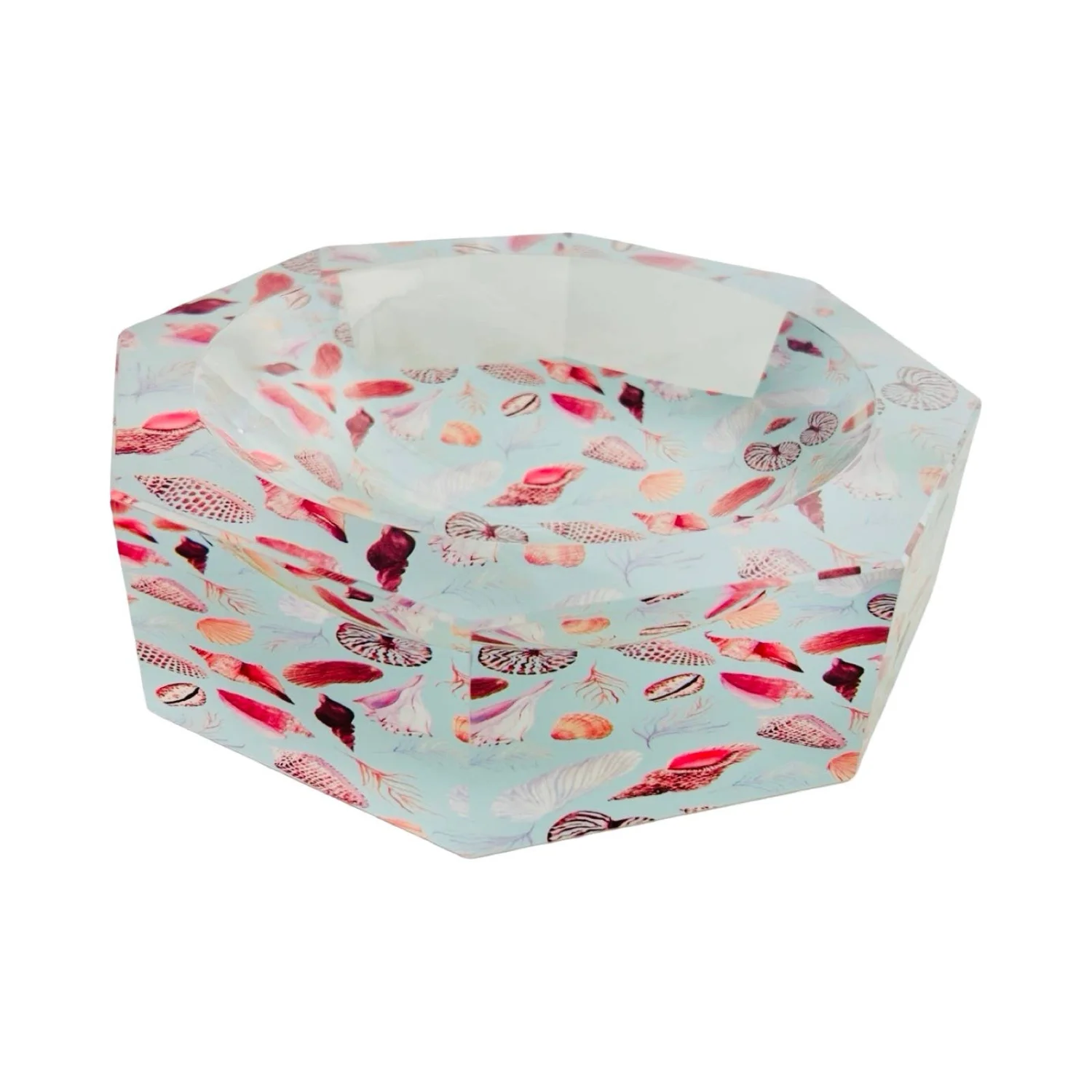Octagon Acrylic Bowl, Sealife – Maven Home Octagon Acrylic Bowl, Sealife - 4